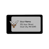 Celtic Bird Etiket (Voorkant)