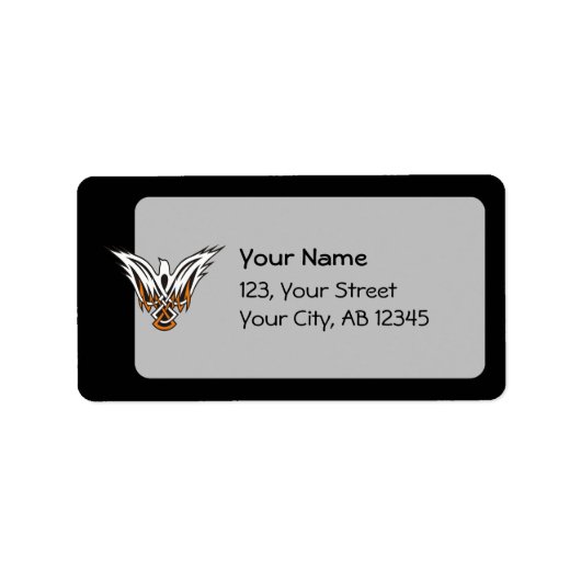 Celtic Bird Etiket (Voorkant)