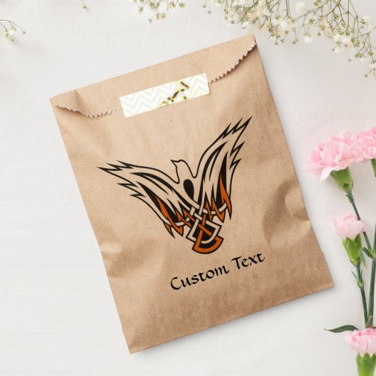 Celtic Bird Favor Bag Bedankzakje (Gezegeld)