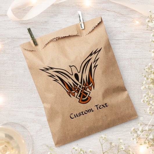 Celtic Bird Favor Bag Bedankzakje (Geknipt)