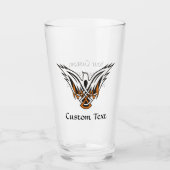 Celtic Bird Glass Glas (Voorkant)