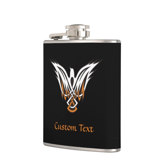 Celtic Bird Hip Flask Heupfles (Links)