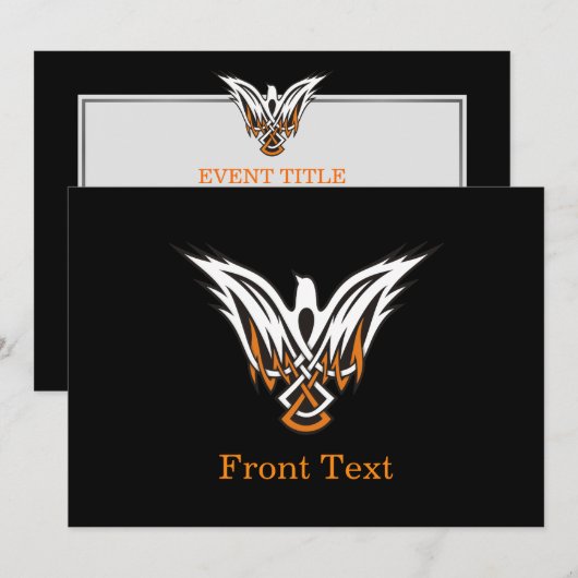 Celtic Bird Kaart (Voorkant / Achterkant)