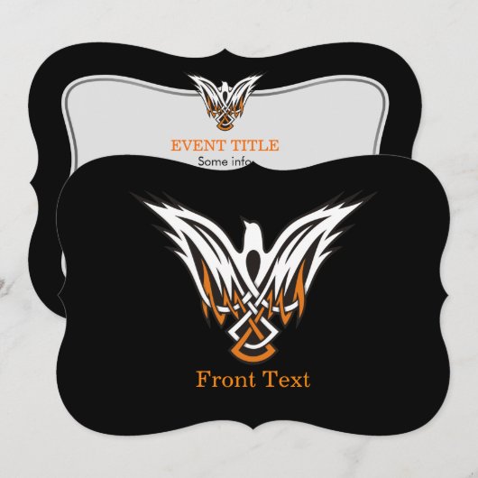 Celtic Bird Kaart (Voorkant / Achterkant)