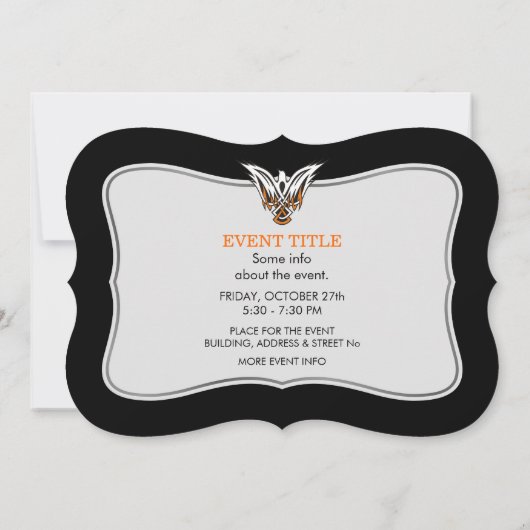 Celtic Bird Kaart (Achterkant)