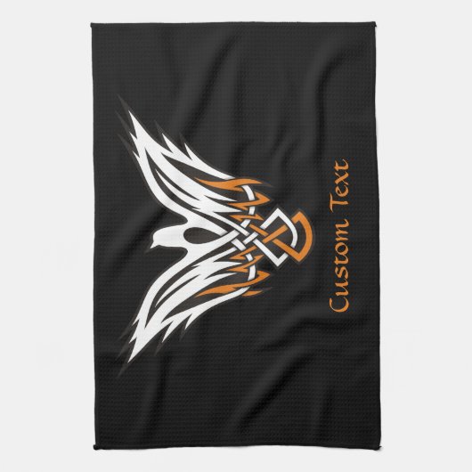 Celtic Bird Kitchen Towel Theedoek (Verticaal)