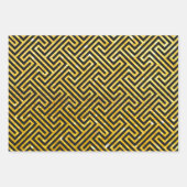 Celtic Bird Knotwork, Amber Meander en Tyson Inpakpapier Vel (Voorkant 2)