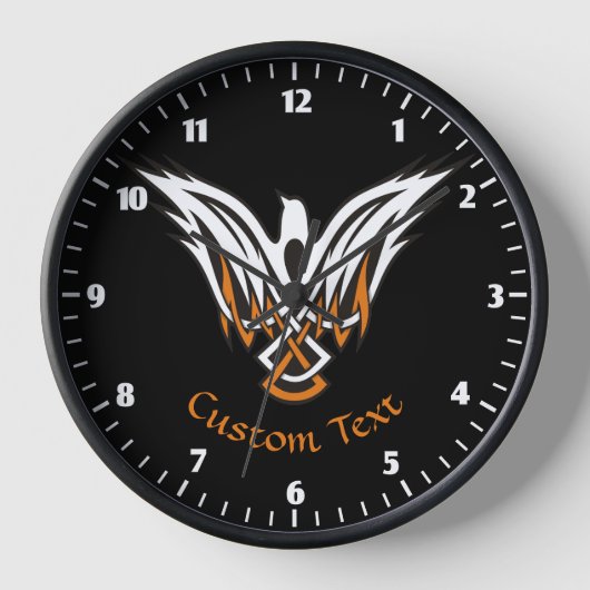 Celtic Bird Large Clock (Voorkant)