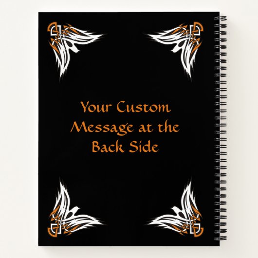 Celtic Bird Notitieboek (Achterkant)