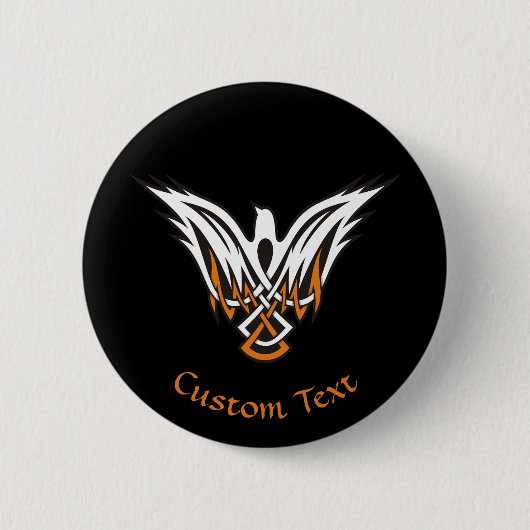 Celtic Bird Pinback Button (Voorkant)