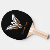 Celtic Bird Ping Pong Paddle Tafeltennisbatje (Zijkant)