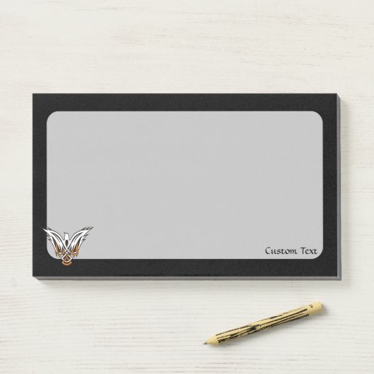 Celtic Bird Post-it Notes (Op bureau)