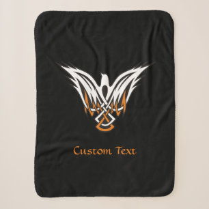 Celtic Bird Sherpa Blanket Deken