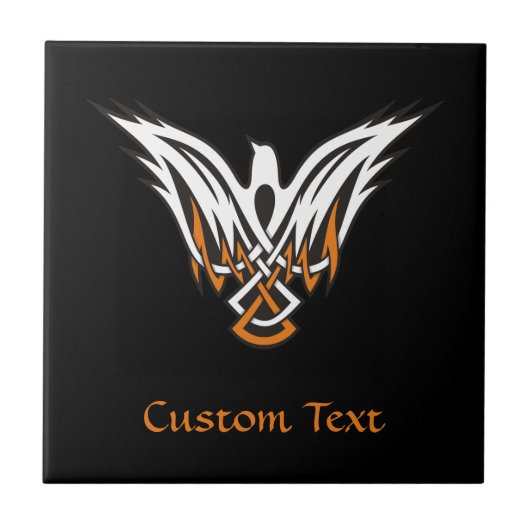 Celtic Bird Tile Tegeltje (Voorkant)