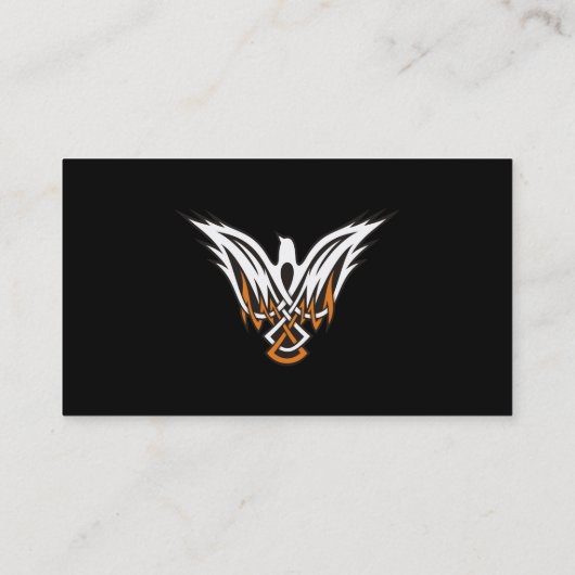 Celtic Bird Visitekaartje (Achterkant)