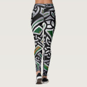 Celtic Birds 3D Folie Leggings (Achterkant)