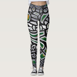 Celtic Birds 3D Folie Leggings
