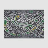 Celtic Birds 3D Folie Tissuepapier (Voorkant)