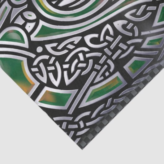 Celtic Birds 3D Folie Tissuepapier (Detail)