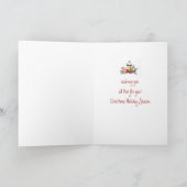 Celtic Blessings Kerstmis voor iedereen Feestdagen Kaart (Binnen)