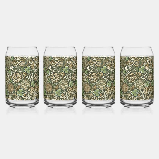 Celtic Bloom Blikvorm Glas (Voorkant)