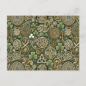 Celtic Bloom Briefkaart (Voorkant)