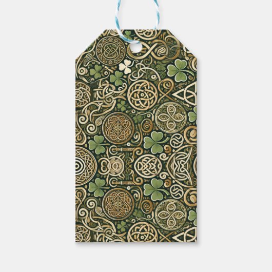 Celtic Bloom Cadeaulabel (Voorkant)