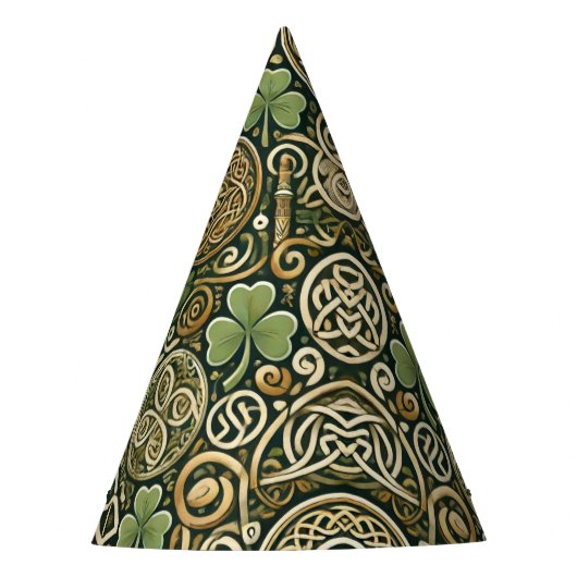 Celtic Bloom Feesthoedjes (Voorkant)