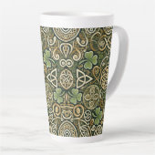 Celtic Bloom Latte Mok (Rechterhoek)