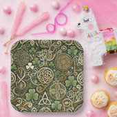 Celtic Bloom Papieren Bordje (Feest)