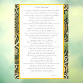 Celtic Bloom Raamsticker (Vel 3)