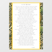 Celtic Bloom Raamsticker (Vel)