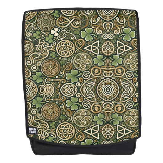 Celtic Bloom Rugtassen (Voorkant)