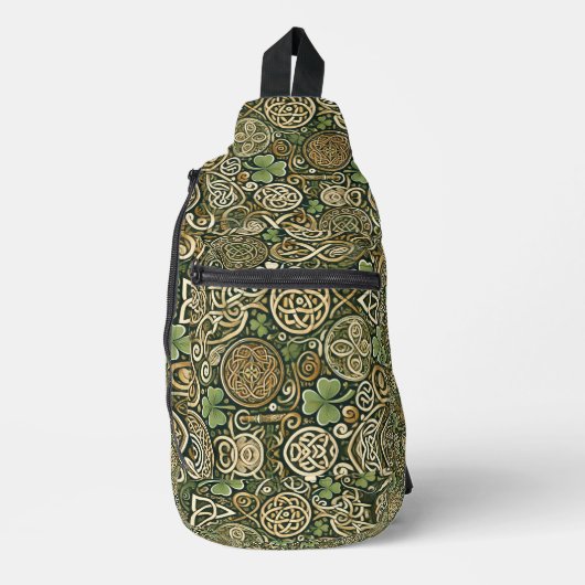 Celtic Bloom Sling Bag (Voorkant)