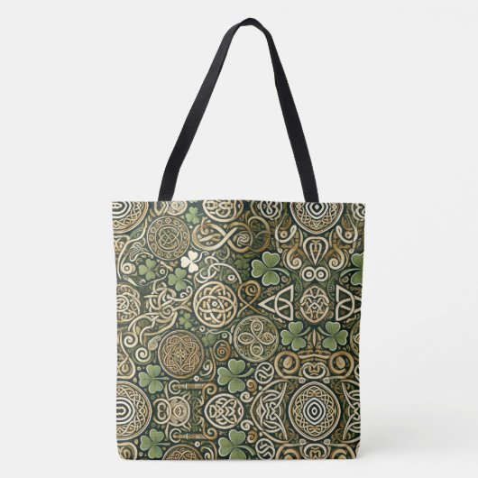 Celtic Bloom Tote Bag (Voorkant)