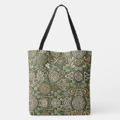 Celtic Bloom Tote Bag (Achterkant)