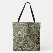 Celtic Bloom Tote Bag (Voorkant)