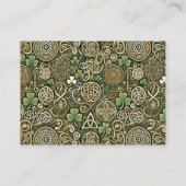 Celtic Bloom Visitekaartje (Achterkant)