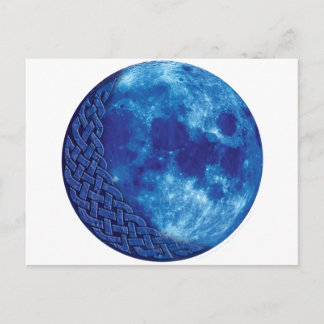 Celtic Blue Moon Briefkaart