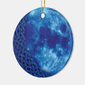 Celtic Blue Moon Ornament (Links)