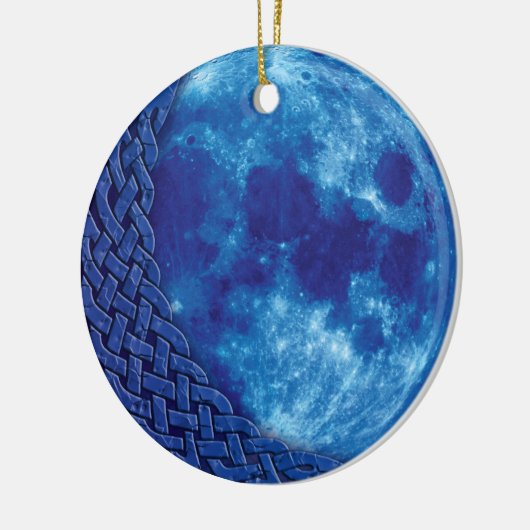 Celtic Blue Moon Ornament (Links)