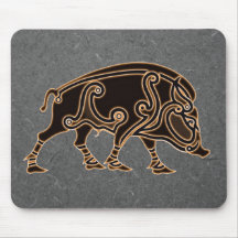 Celtic Boar Mouse mat
