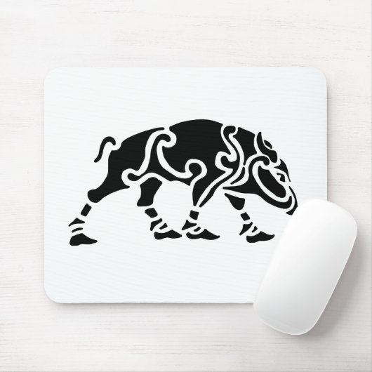 Celtic Boar Mousepad Muismat (Met muis)