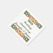 Celtic Braid Wedding Jubileum Servet (Hoek)