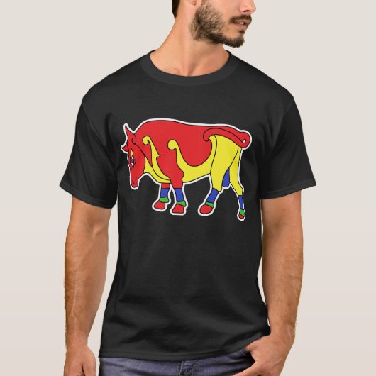 Celtic Bull t shirt (Voorkant)