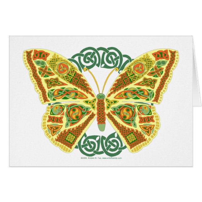 Celtic Butterfly (Voorkant Horizontaal)