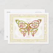 Celtic Butterfly II Briefkaart (Voorkant / Achterkant)