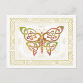 Celtic Butterfly II Briefkaart (Voorkant)