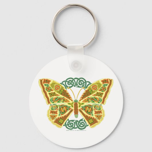 Celtic Butterfly Sleutelhanger (Voorkant)