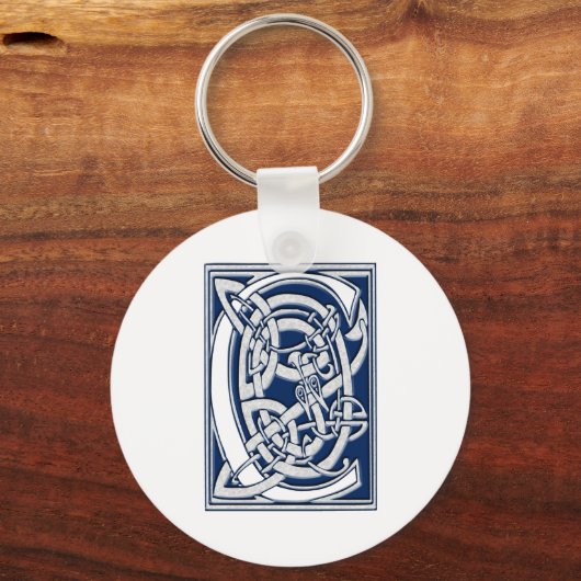 Celtic C Monogram Sleutelhanger (Voorkant)